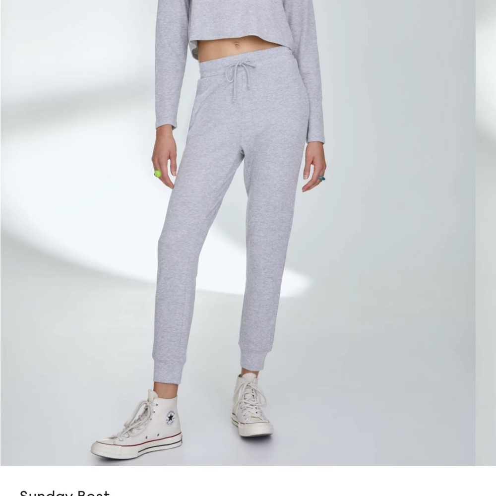 ✨2 for $40 ✨ Aritzia Sunday Best Baby Waffle jogger